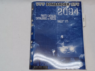 USED - Bombardier ATV Parts Catalog 2004 Rally 175