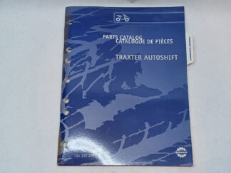 USED - Bombardier ATV Parts Catalog 2002 Traxter Autoshift