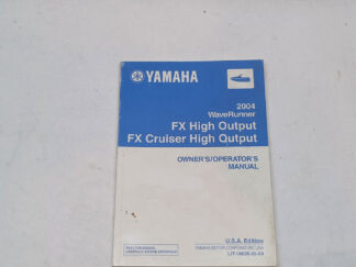 USED - OEM Yamaha FX FX Cruiser High Output Owners Manual