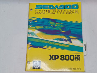 USED - Sea-Doo PWC Parts Catalog 1995 XP 800 5856