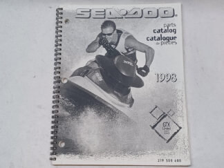 USED - Sea-Doo PWC Parts Catalog 1998 GTX LTD 5837 5842