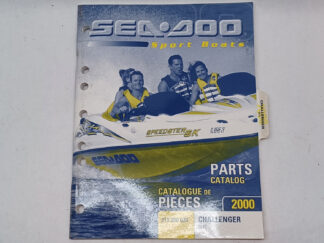 USED - Sea-Doo Sport Boat Parts Catalog 2000 Challenger 5672
