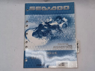 USED - Sea-Doo PWC Parts Catalog 1999 XP LTD 5868 5869