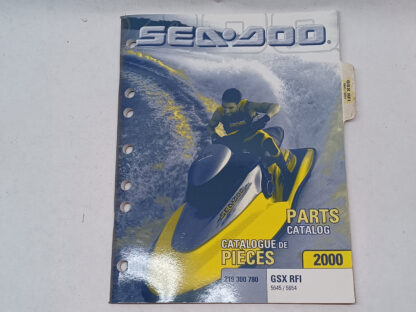 USED - Sea-Doo PWC Parts Catalog 2000 GSX RFI 5645 5654