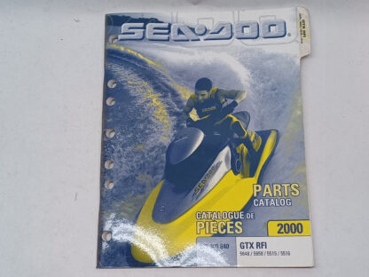 USED - Sea-Doo PWC Parts Catalog 2000 GTX RFI