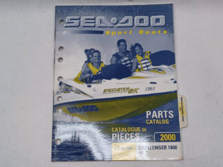 USED - Sea-Doo Sport Boat Parts Catalog 2000 Challenger 1800 5691