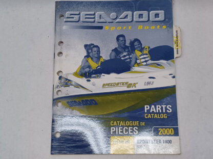 USED - Sea-Doo Sport Boat Parts Catalog 00 Sportster 1800 5686
