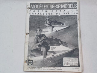 USED - Sea-Doo PWC Parts Catalog 1991 SP 5804, XP 5850