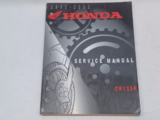 USED - OEM Service Manual Honda CR125R 2000-2002