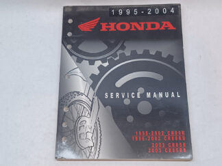 USED - OEM Service Manual Honda CR80R CR85R 1995-2004