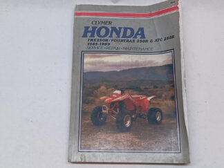 USED - Clymer Service Manual Honda TRX250R 1985-1989